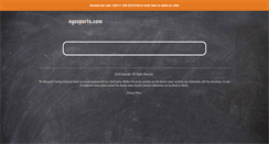 Desktop Screenshot of ngcsports.com